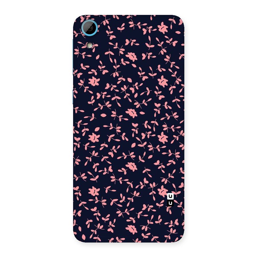 Pink Plant Design Back Case for HTC Desire 826