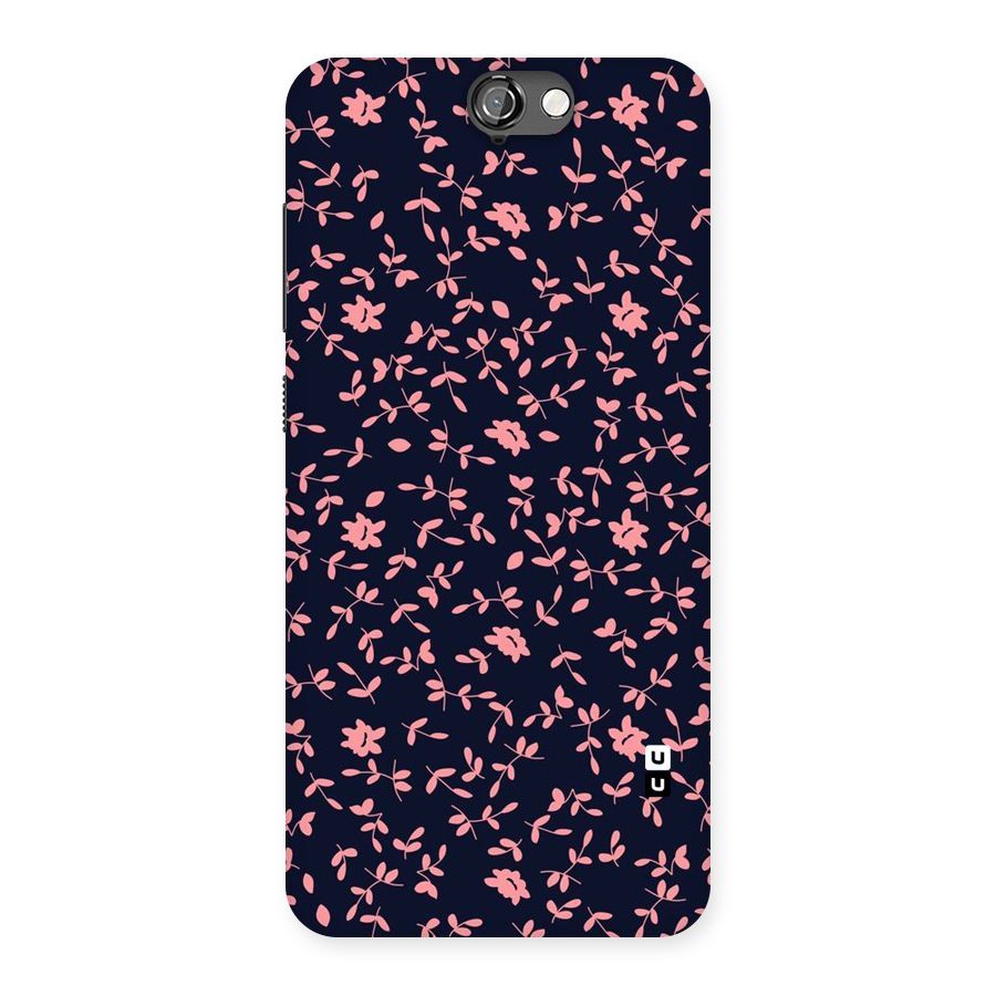 Pink Plant Design Back Case for HTC One A9