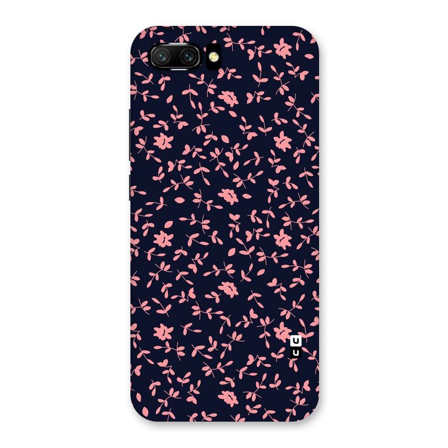 Pink Plant Design Back Case for Honor 10