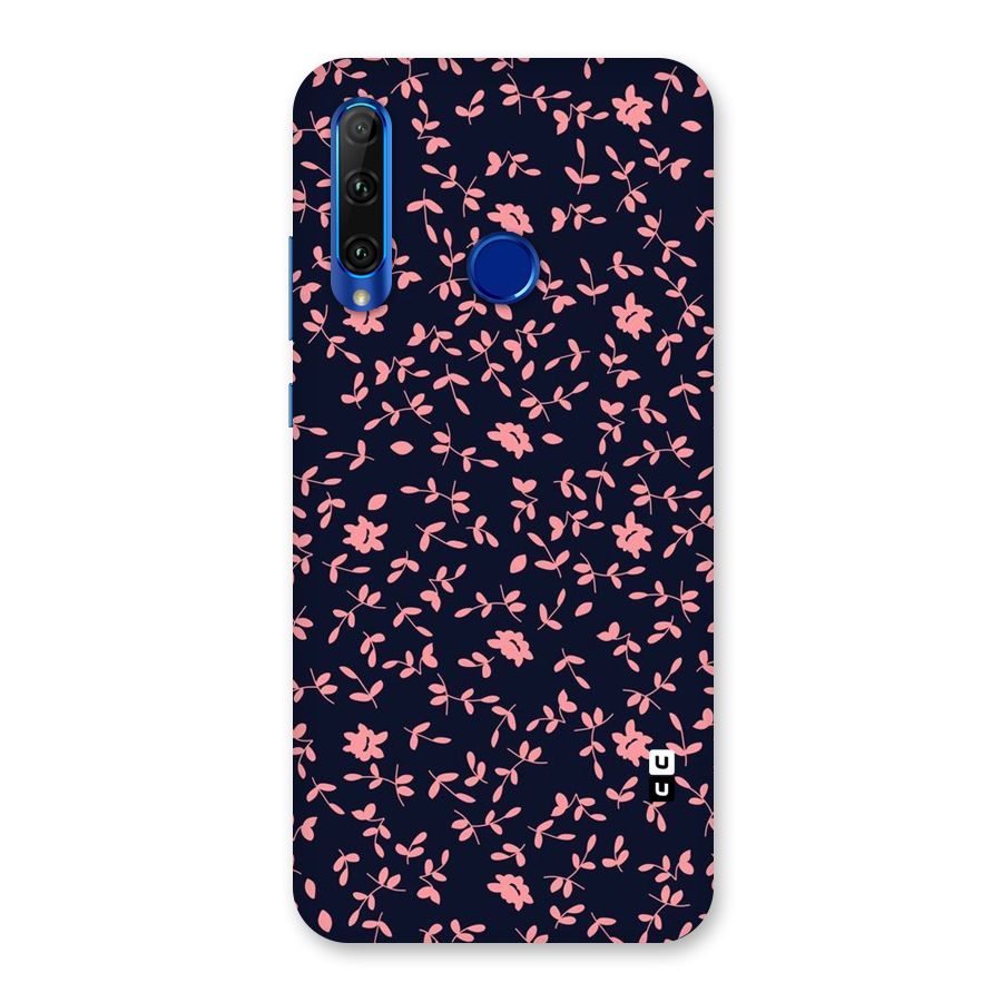 Pink Plant Design Back Case for Honor 20i