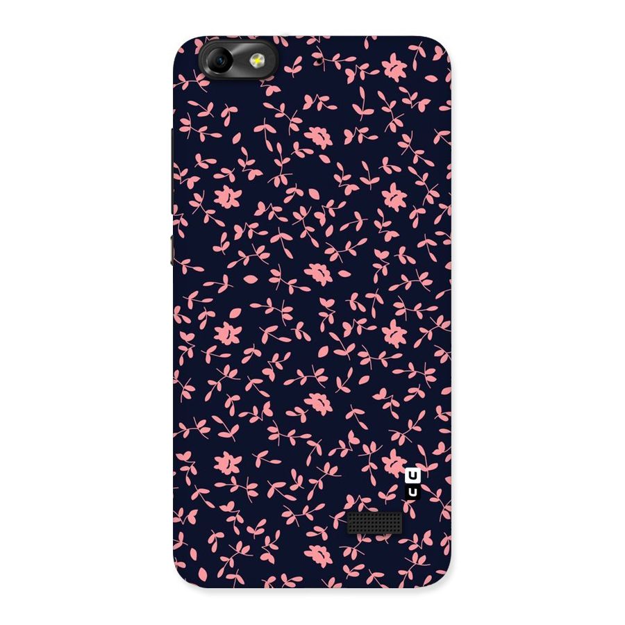 Pink Plant Design Back Case for Honor 4C