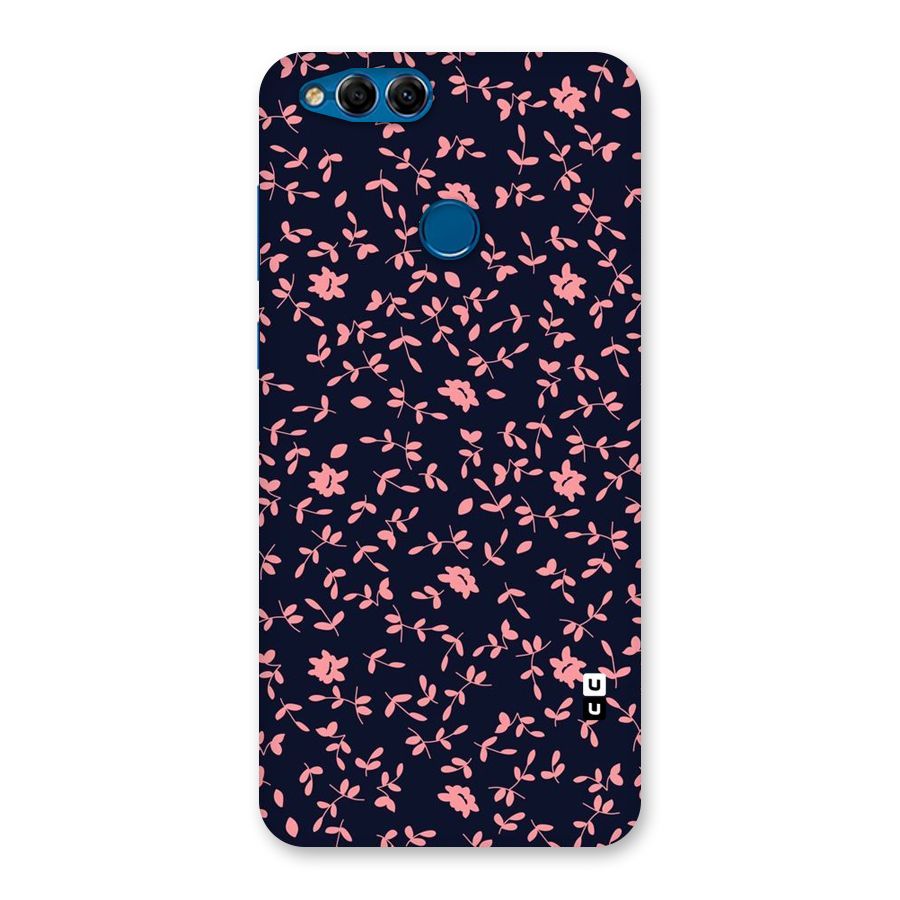 Pink Plant Design Back Case for Honor 7X