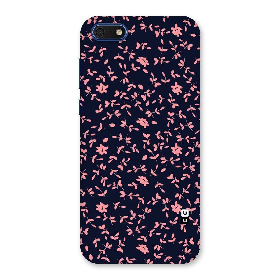 Pink Plant Design Back Case for Honor 7s