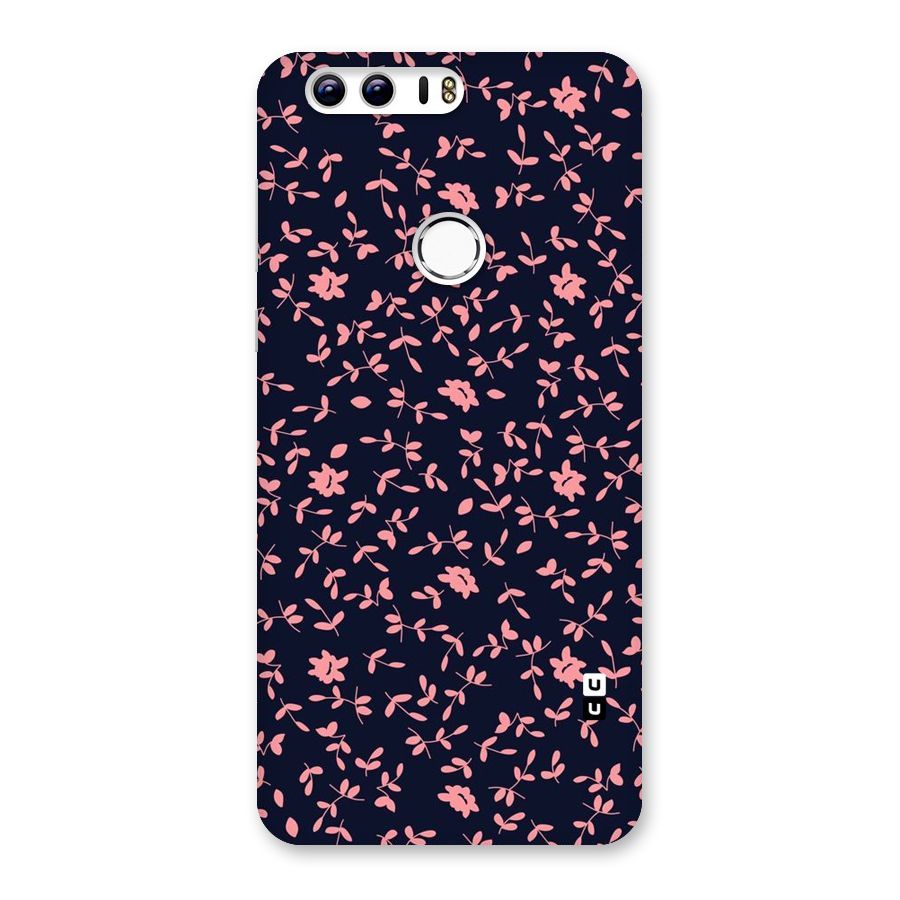 Pink Plant Design Back Case for Honor 8