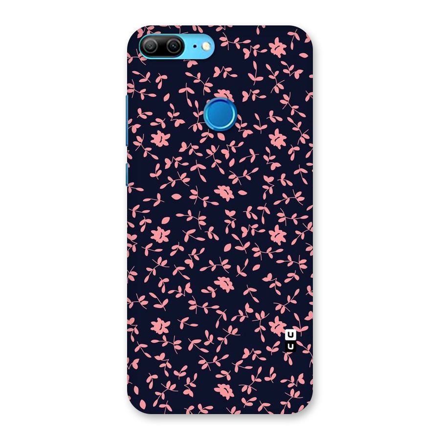 Pink Plant Design Back Case for Honor 9 Lite