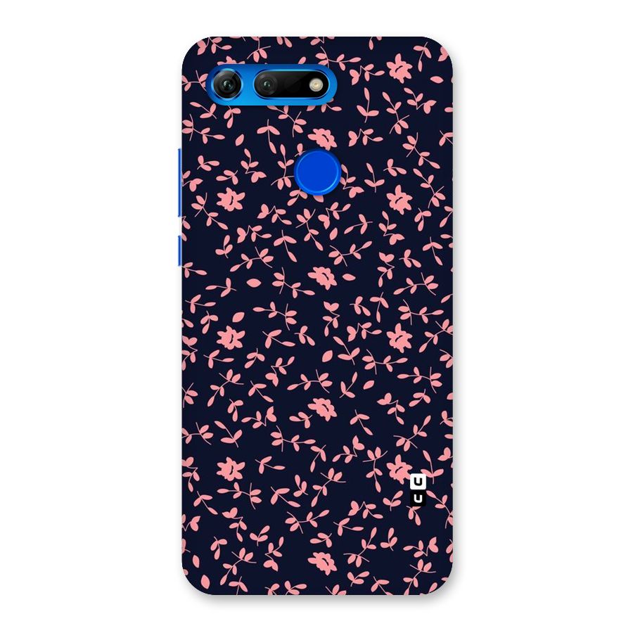 Pink Plant Design Back Case for Honor View 20