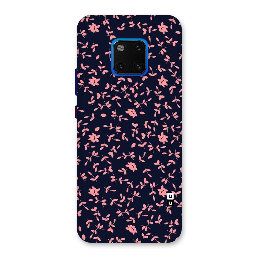Pink Plant Design Back Case for Huawei Mate 20 Pro