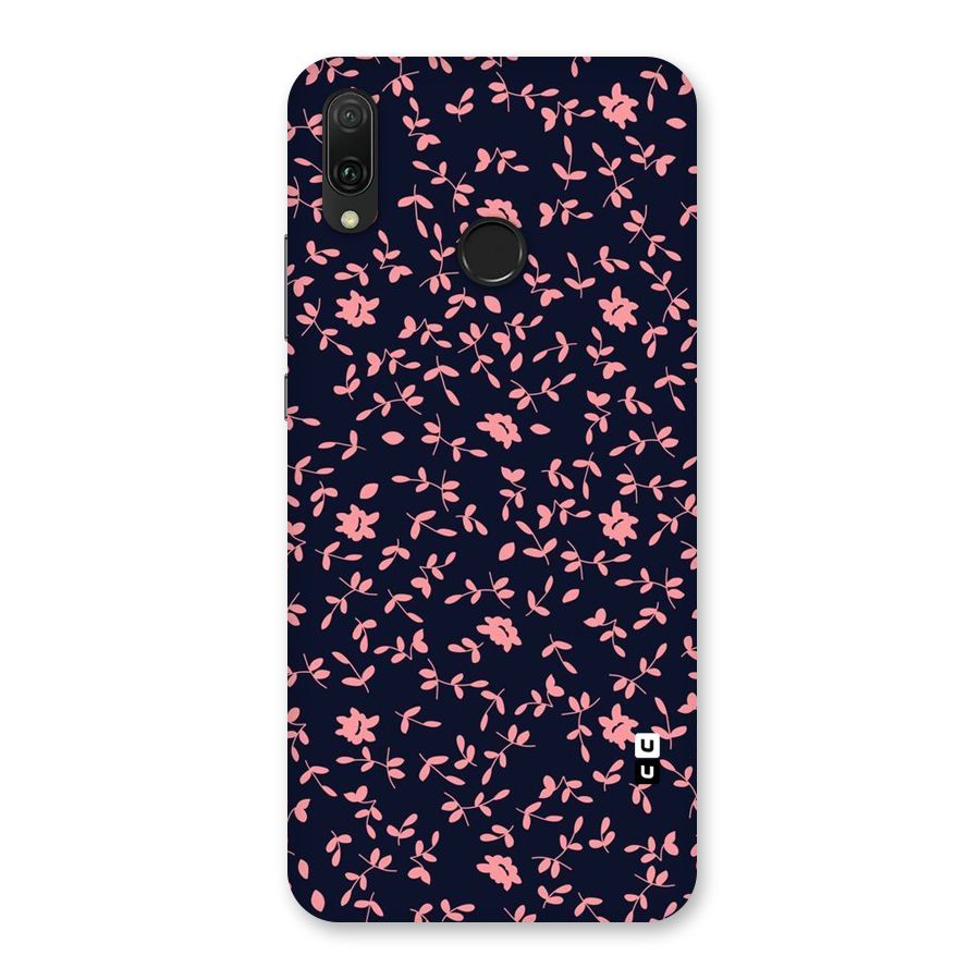 Pink Plant Design Back Case for Huawei Y9 (2019)
