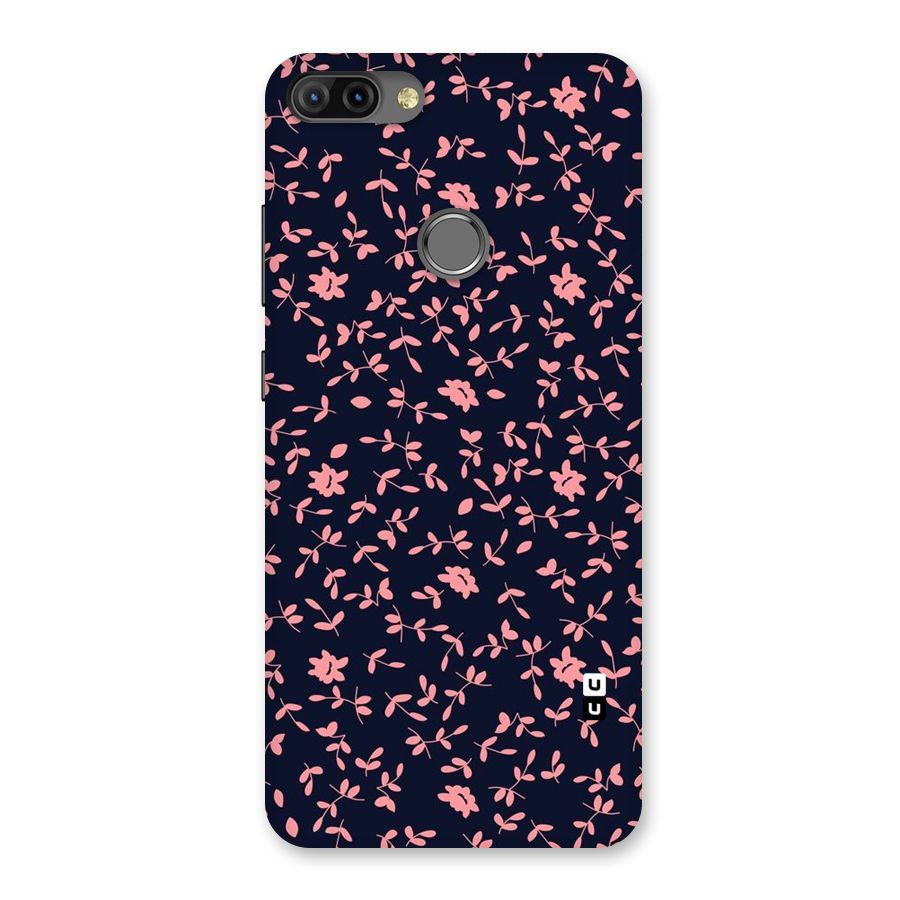 Pink Plant Design Back Case for Infinix Hot 6 Pro