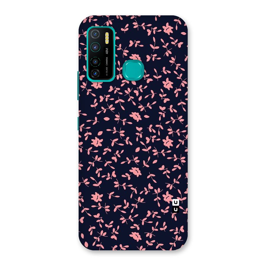 Pink Plant Design Back Case for Infinix Hot 9 Pro