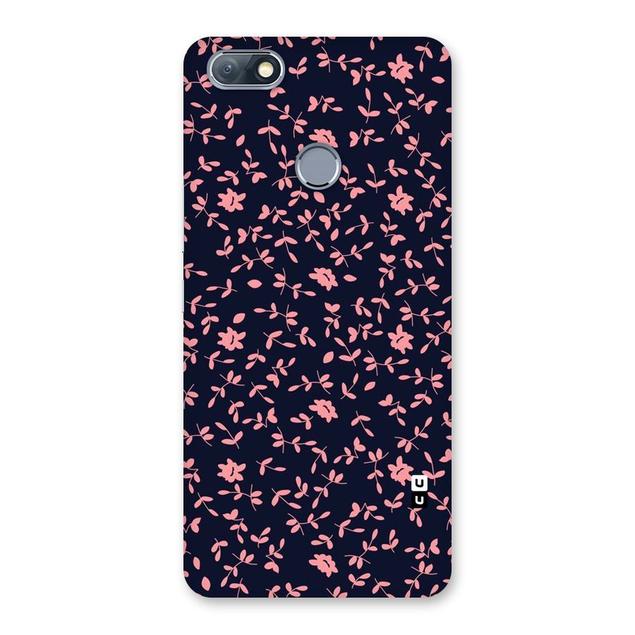 Pink Plant Design Back Case for Infinix Note 5