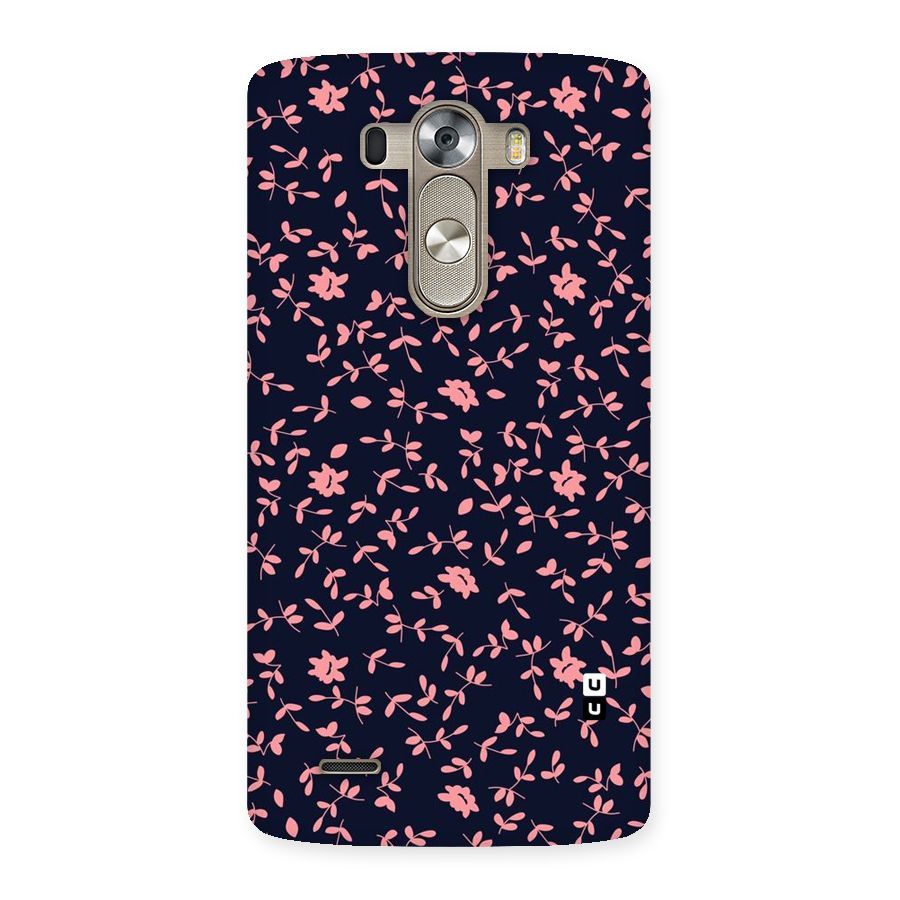 Pink Plant Design Back Case for LG G3