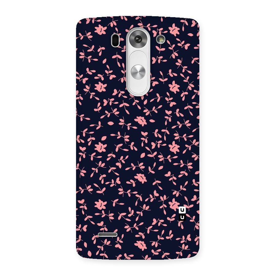 Pink Plant Design Back Case for LG G3 Beat