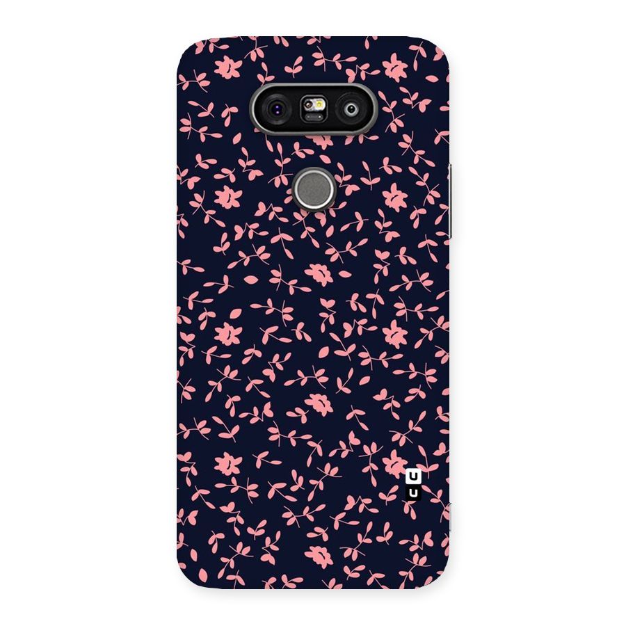 Pink Plant Design Back Case for LG G5