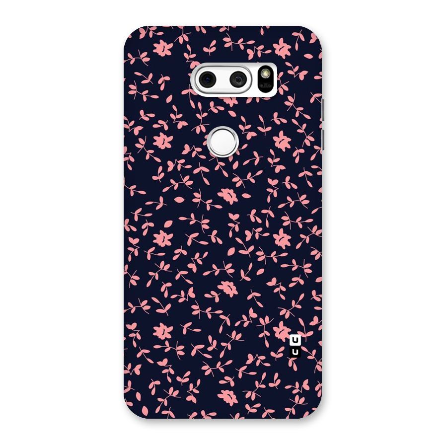 Pink Plant Design Back Case for LG V30