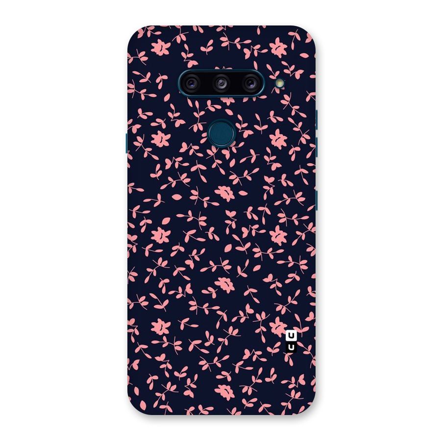 Pink Plant Design Back Case for LG  V40 ThinQ