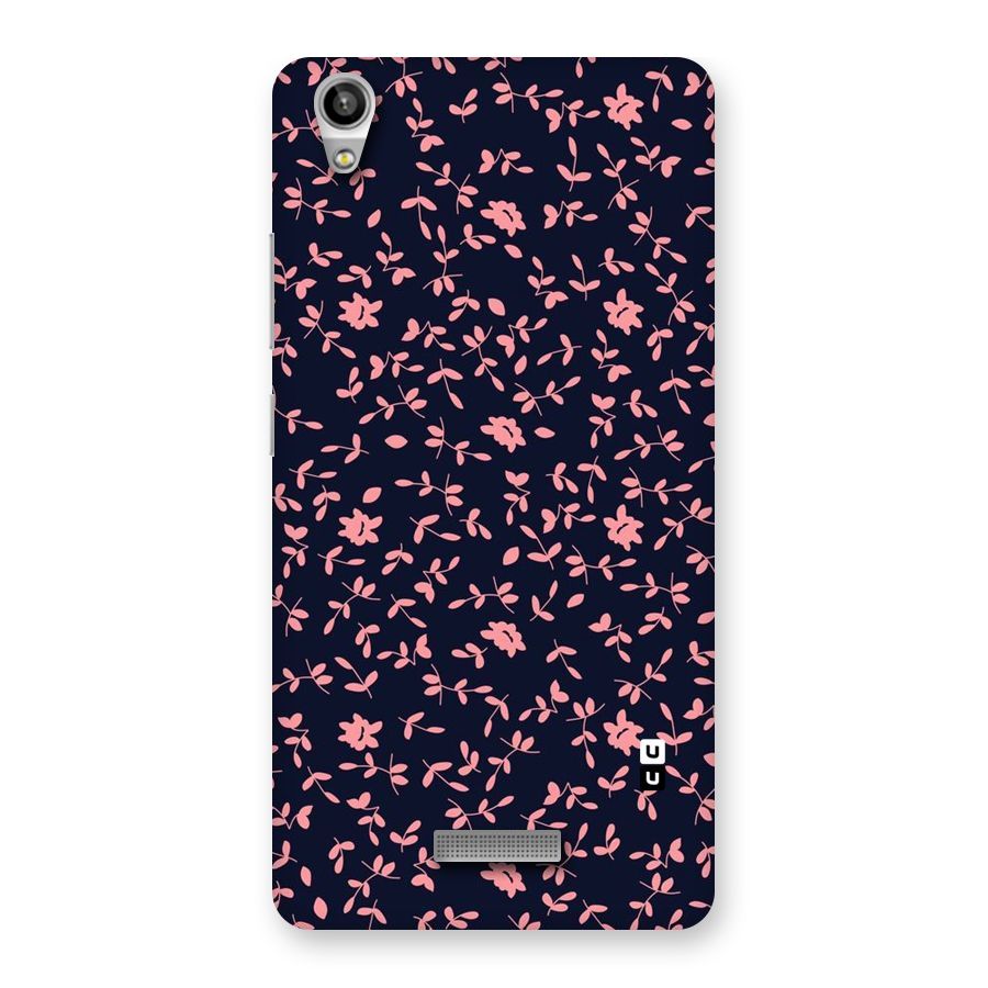 Pink Plant Design Back Case for Lava-Pixel-V1