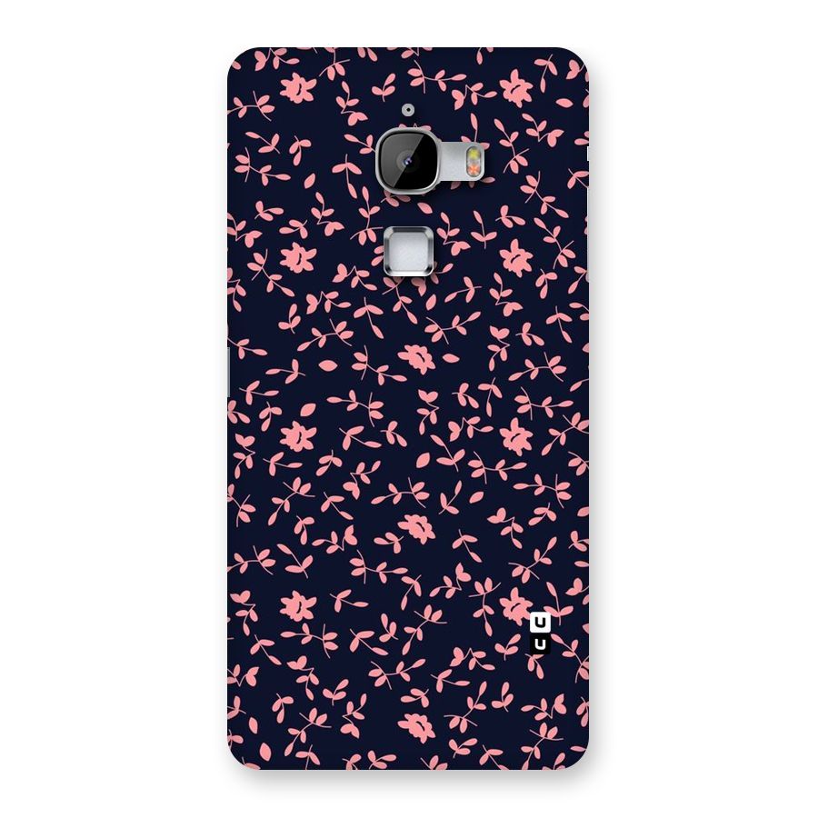 Pink Plant Design Back Case for LeTv Le Max