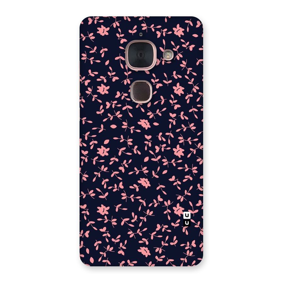 Pink Plant Design Back Case for Le Max 2