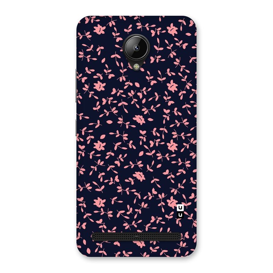 Pink Plant Design Back Case for Lenovo C2