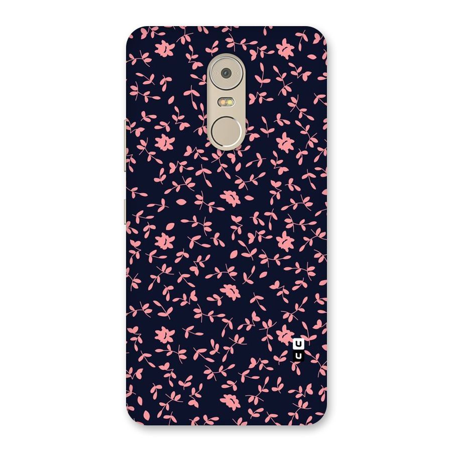 Pink Plant Design Back Case for Lenovo K6 Note