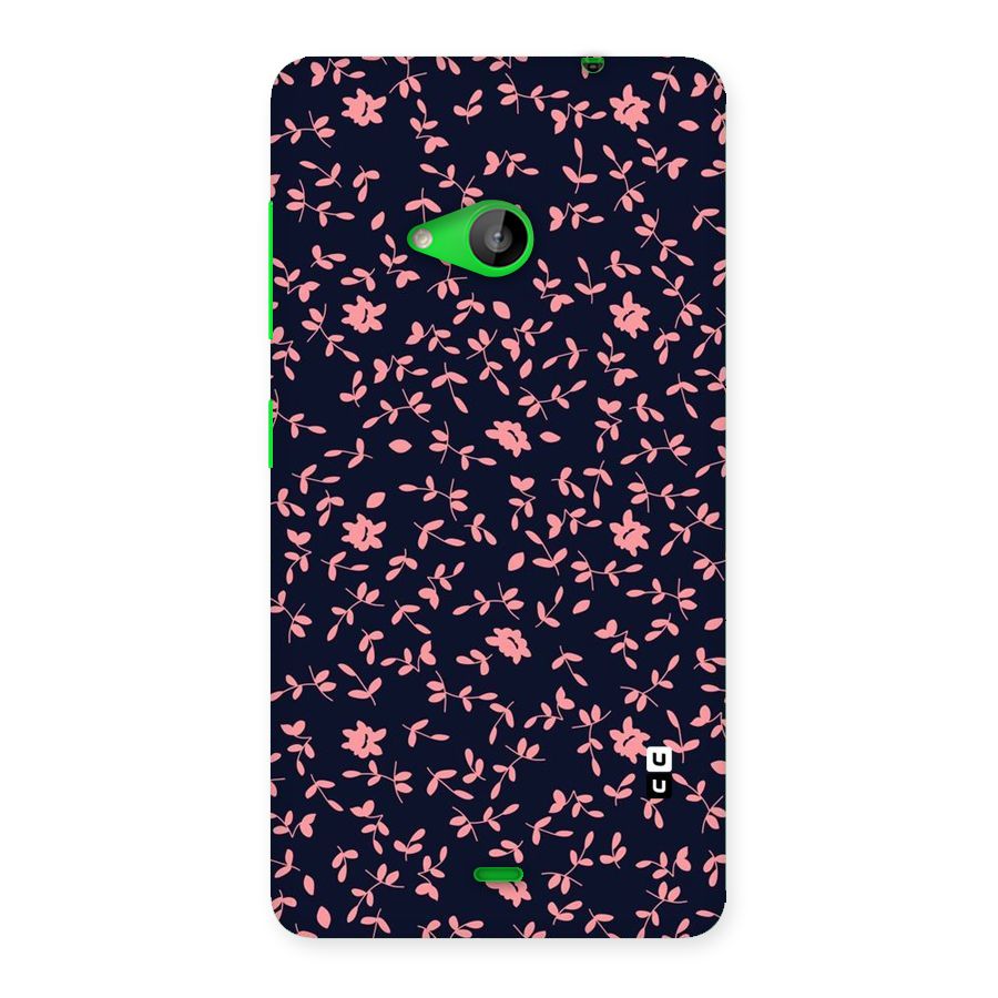 Pink Plant Design Back Case for Lumia 535