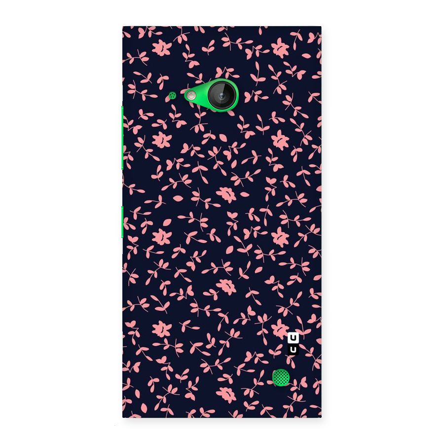 Pink Plant Design Back Case for Lumia 730