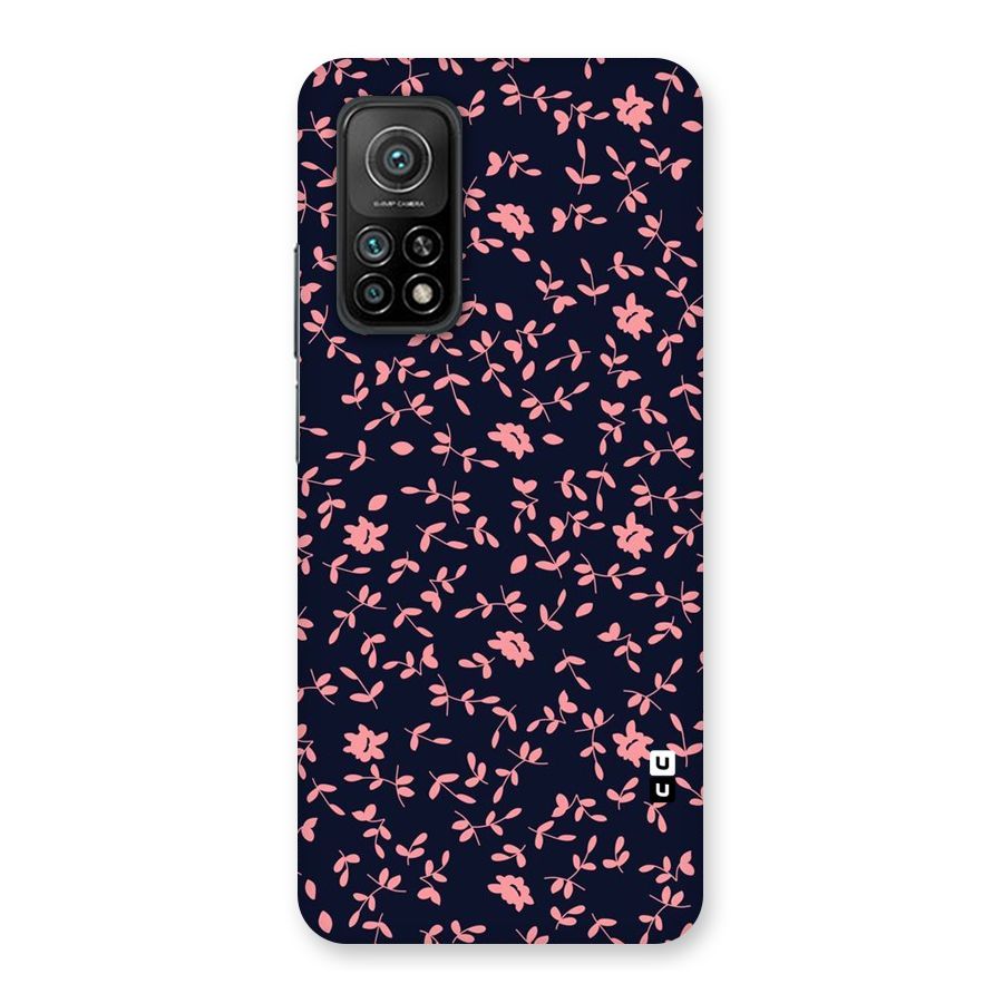 Pink Plant Design Back Case for Mi 10T 5G