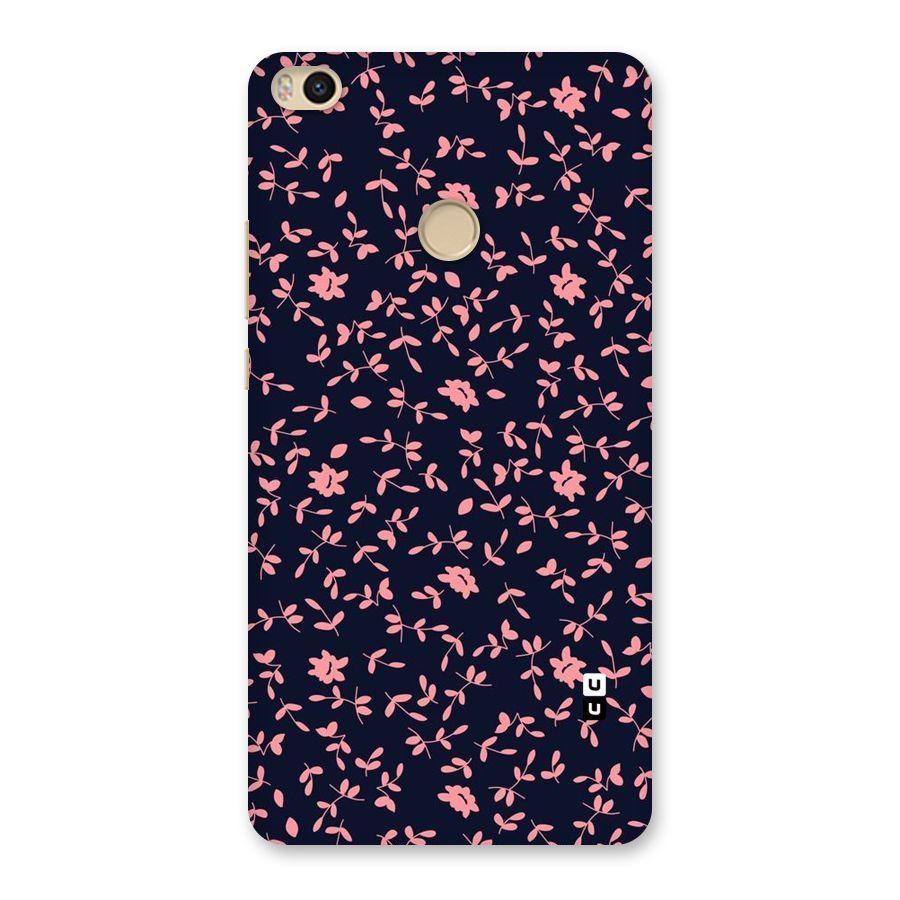 Pink Plant Design Back Case for Mi Max 2