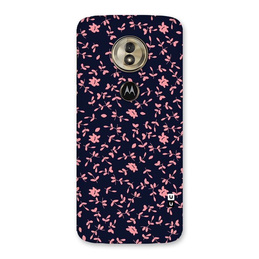 Pink Plant Design Back Case for Moto G6 Play