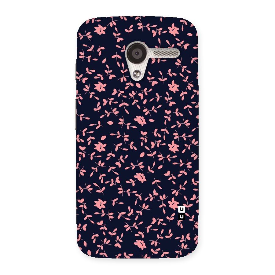 Pink Plant Design Back Case for Moto X