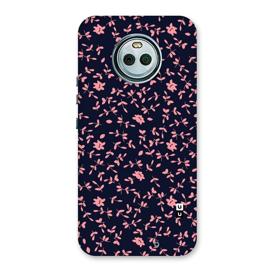 Pink Plant Design Back Case for Moto X4