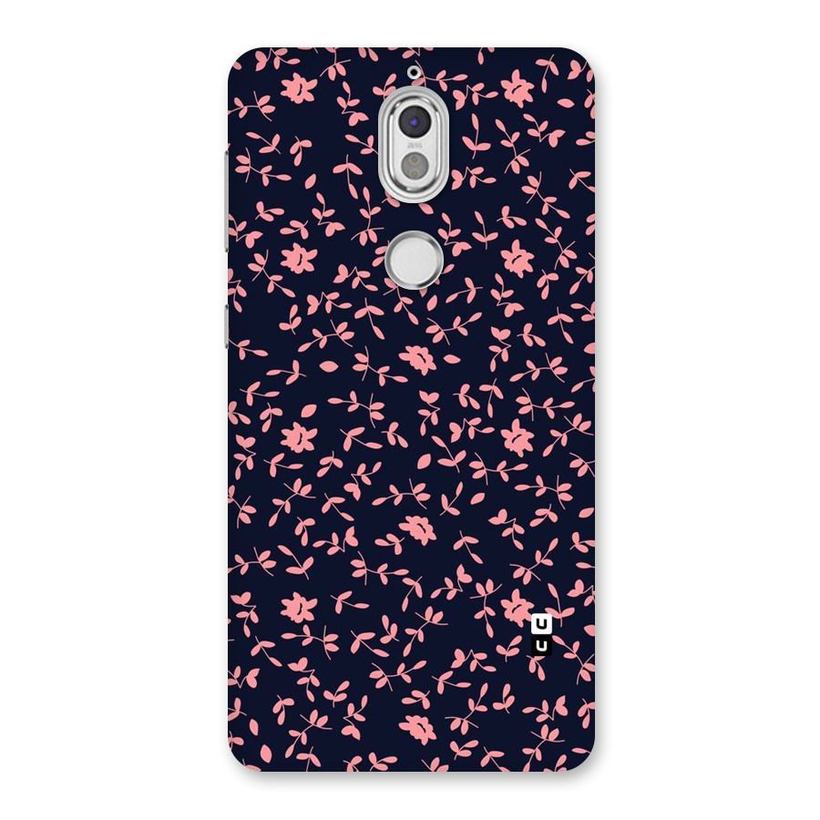 Pink Plant Design Back Case for Nokia 7