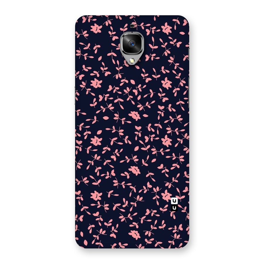 Pink Plant Design Back Case for OnePlus 3T