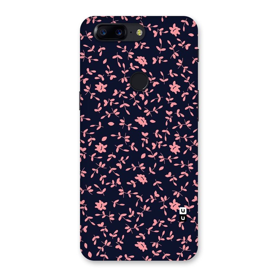 Pink Plant Design Back Case for OnePlus 5T
