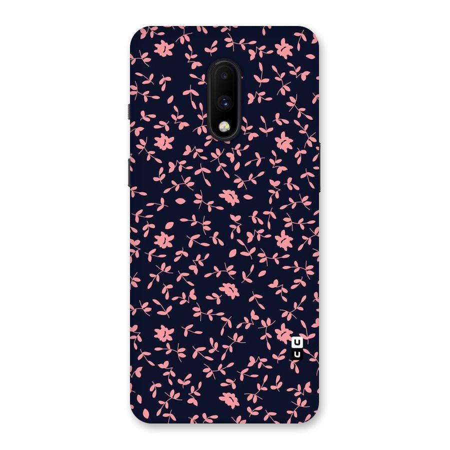 Pink Plant Design Back Case for OnePlus 7