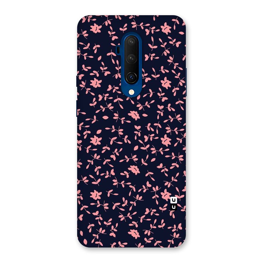 Pink Plant Design Back Case for OnePlus 7T Pro