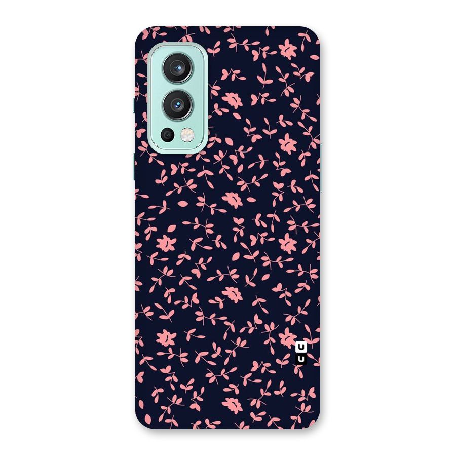 Pink Plant Design Back Case for OnePlus Nord 2 5G