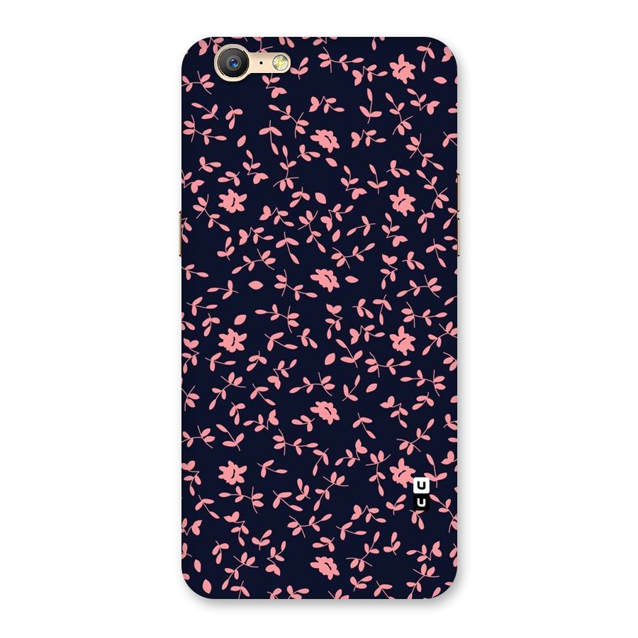 Pink Plant Design Back Case for Oppo A39