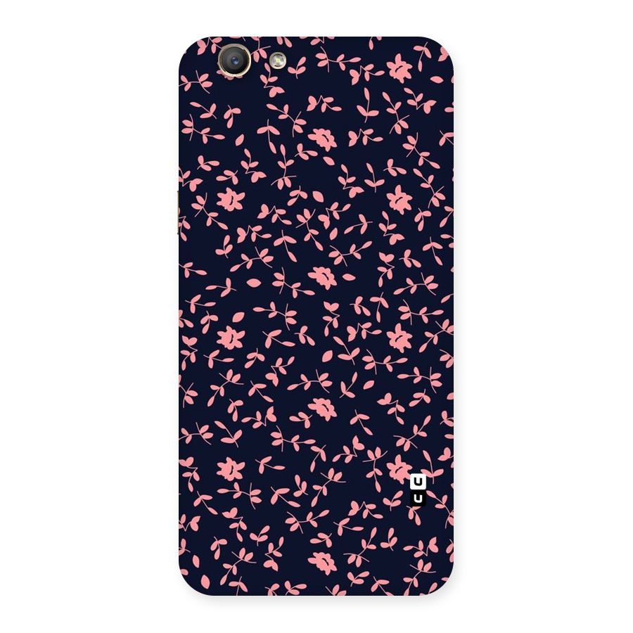 Pink Plant Design Back Case for Oppo A59