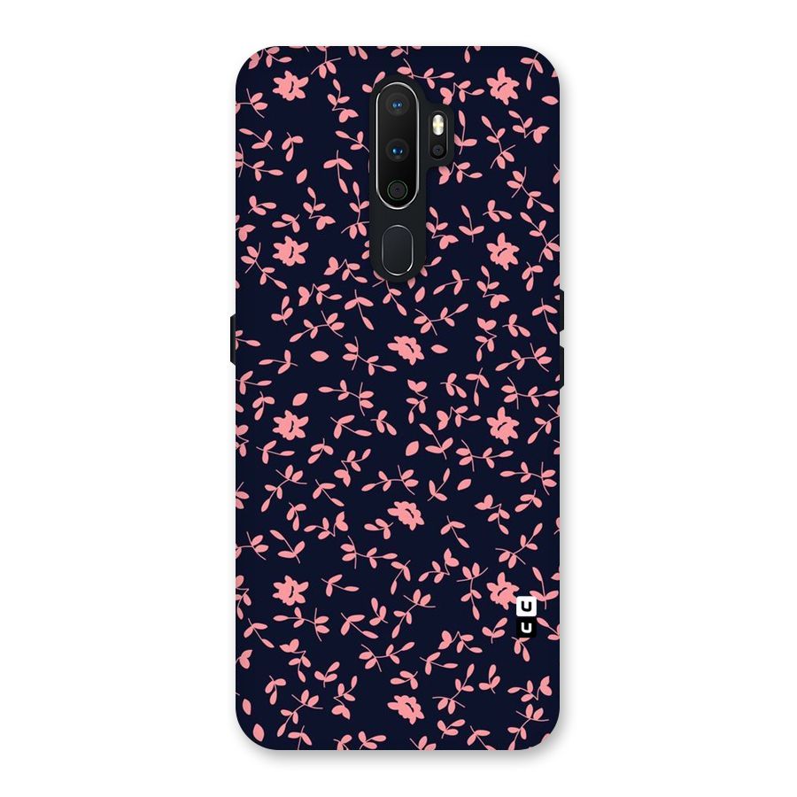 Pink Plant Design Back Case for Oppo A5 (2020)