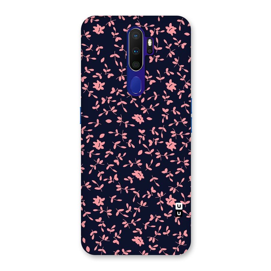 Pink Plant Design Back Case for Oppo A9 (2020)