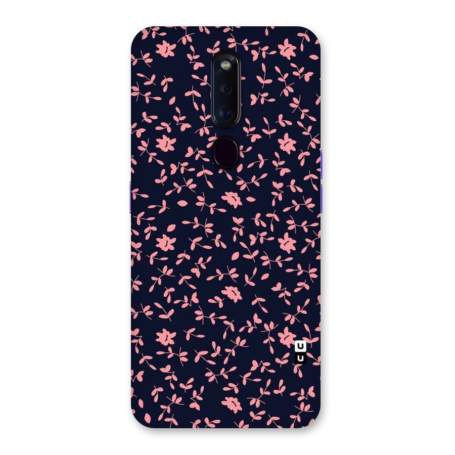 Pink Plant Design Back Case for Oppo F11 Pro