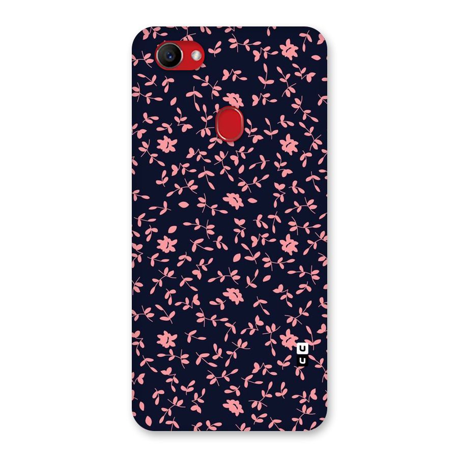 Pink Plant Design Back Case for Oppo F7