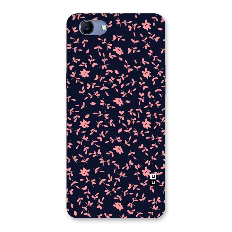 Pink Plant Design Back Case for Oppo Realme 1