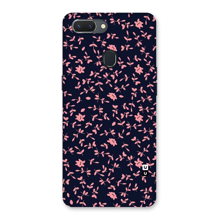 Pink Plant Design Back Case for Oppo Realme 2