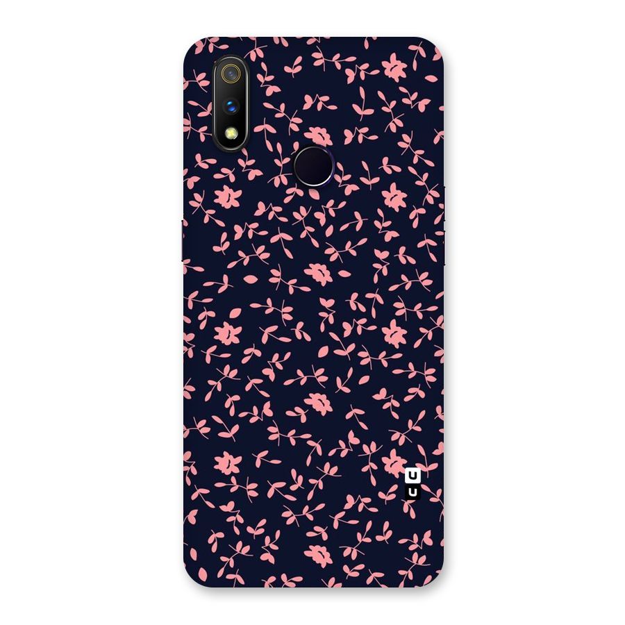 Pink Plant Design Back Case for Realme 3 Pro