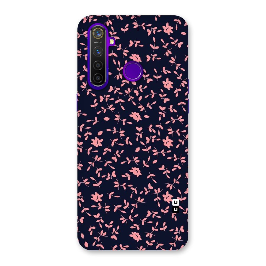 Pink Plant Design Back Case for Realme 5 Pro
