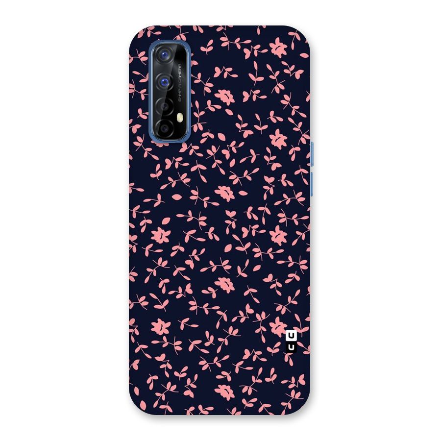 Pink Plant Design Back Case for Realme 7