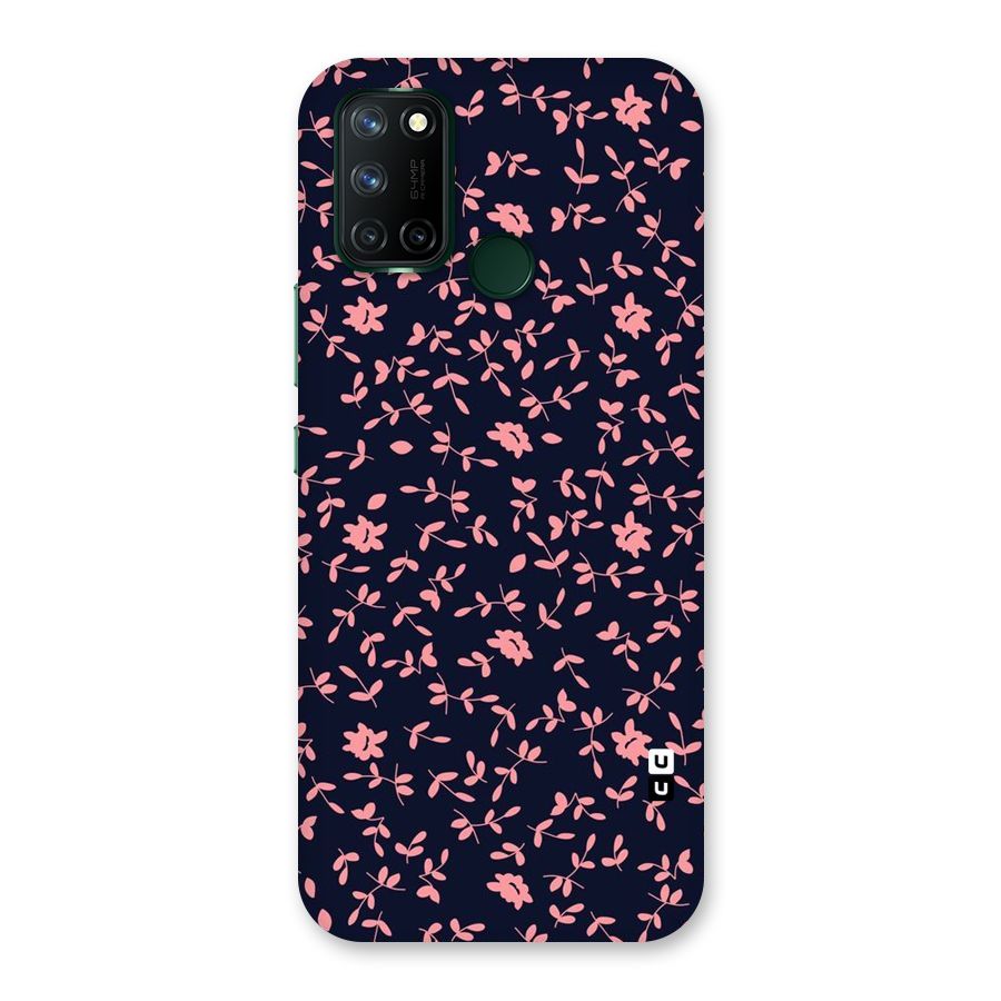 Pink Plant Design Back Case for Realme 7i